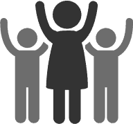 Students and teacher at Colegio Horizontes, part of Limitless Horizons Ixil program.